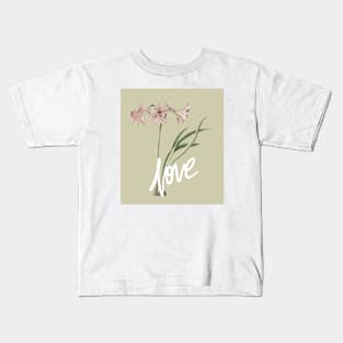 Valentine romance love on the 14th of february for lovers and couples Kids T-Shirt